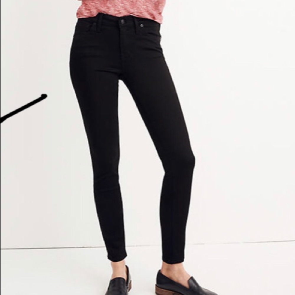 Madewell 8" Skinny Jeans in Carbondale Wash